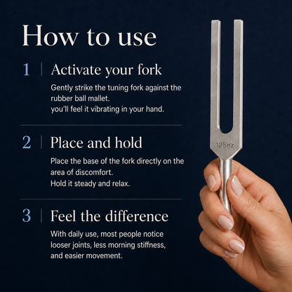 Tunera 128Hz Tuning Fork