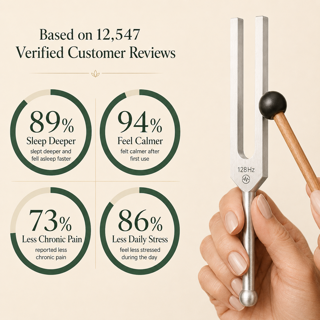 Tunera 128Hz Tuning Fork